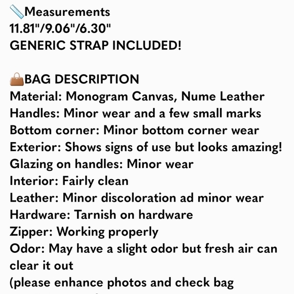 💎✨Authentic✨💎 Louis Vuitton Monogram Alma Hand Bag - Picture 16 of 16